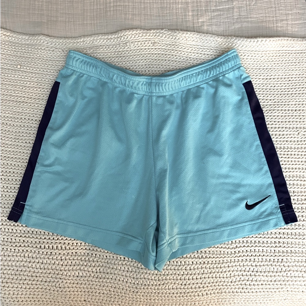 Nike Women's Light Blue Shorts